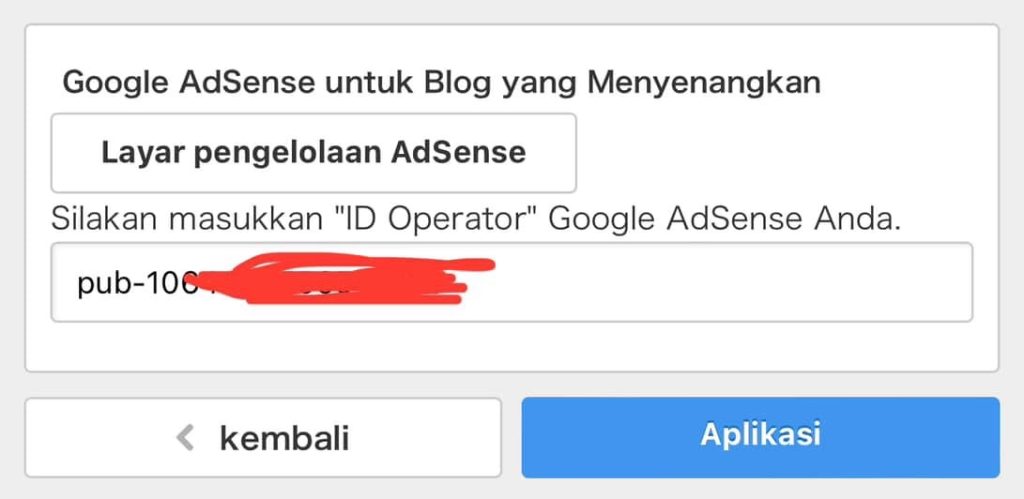 Daftar Exblog ke Google AdSense